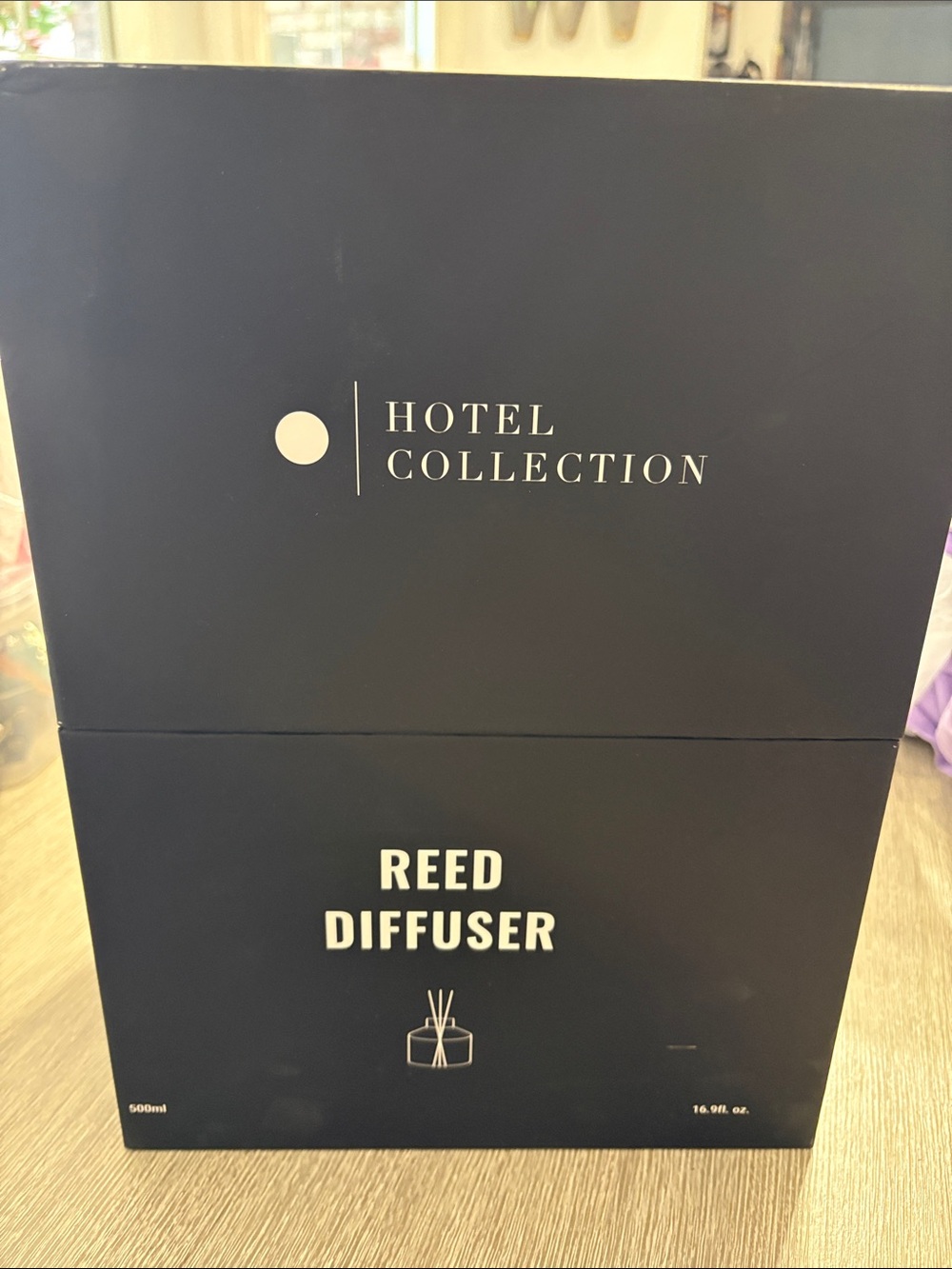 Hotel Collection Black Reed Diffuser Box
